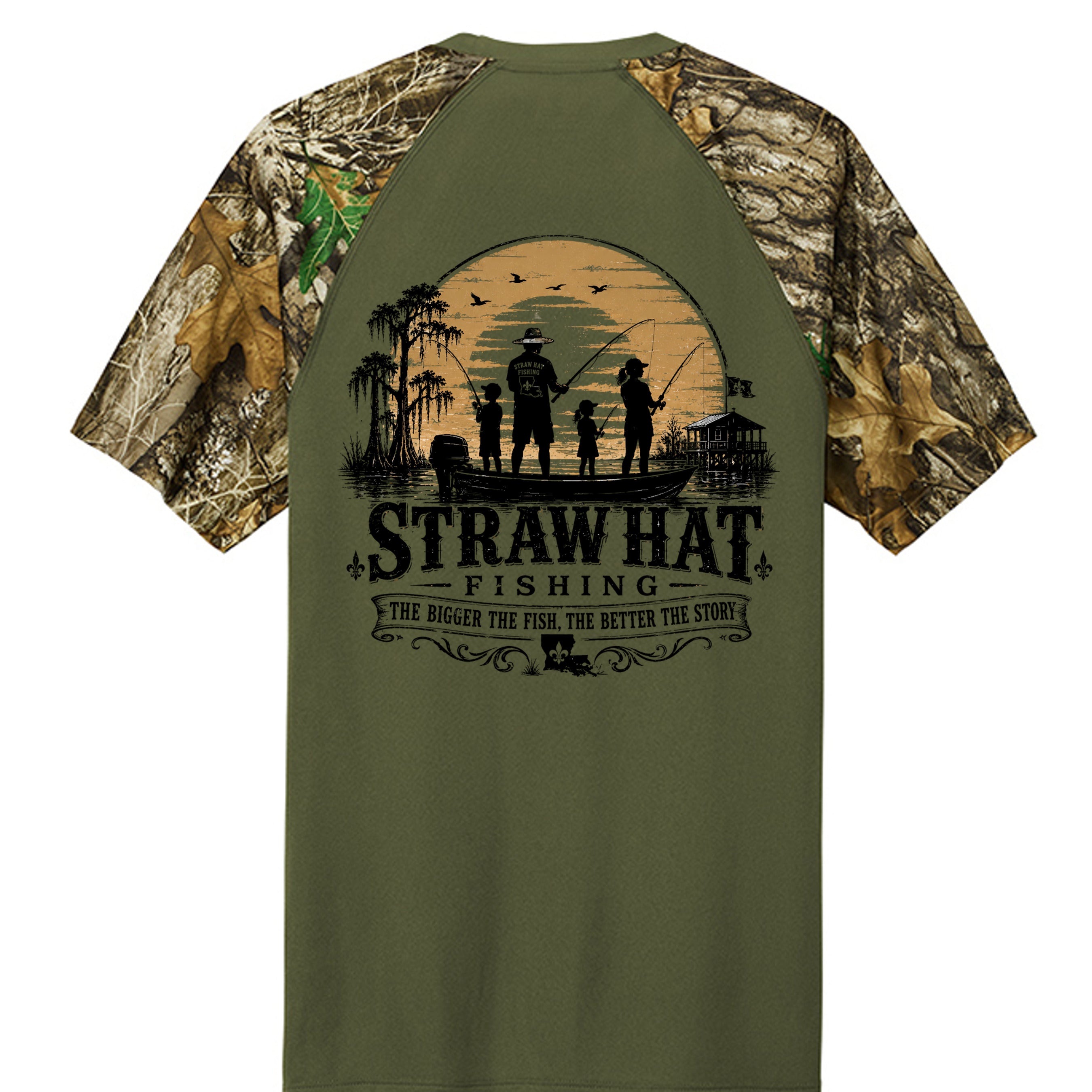 Olive Drab Green/ Realtree Edge - RU151 - BACK